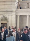 J.D. Vance told to go F a Couch at Union Station thumbnail