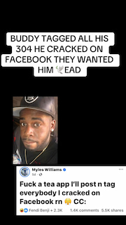 Buddy tagged all his 304 he cracked on Facebook they wanted him 🕊️EAD
