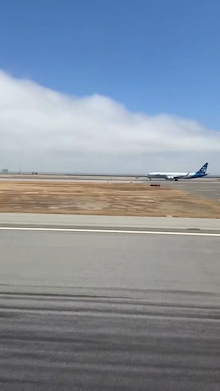Two planes landing at the exact same time