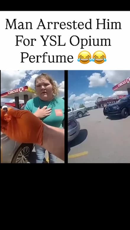 Man Arrested Him For YSL Opium Perfume