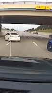 Michigan State Police have released dash cam showing how a stolen vehicle’s axle was ripped off by a tire grappler