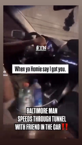 SPEEDING: Through The Harbor Tunnel